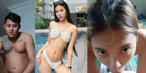 สาวสวยล่อควยผัวสักลาย